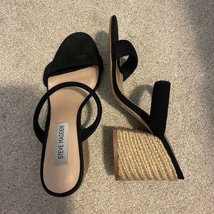 Black Steve Madden heels